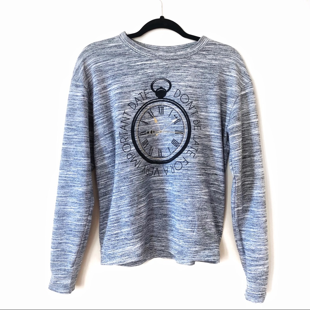 Disney Alice Thru The Looking Glass Sweatshirt M